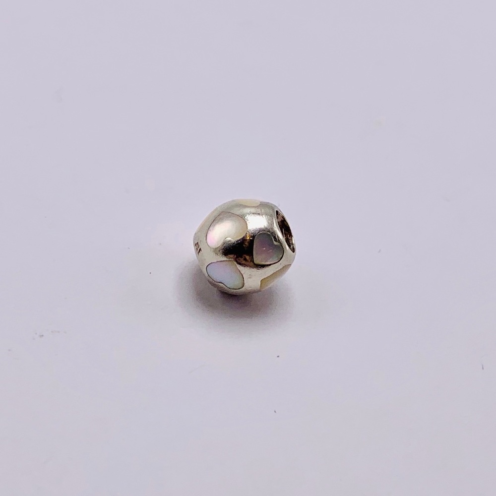 Custom listing X 2 EUC Pandora 790398MPW 
 Charm - Picture 7 of 14